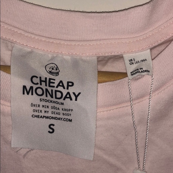 Cheap Monday Shield Tank - Pale Pink - Picture 5 of 9